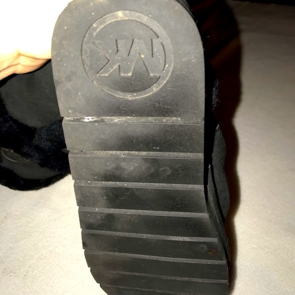 ❤️❤️ Michael Kors suede Sherpa boots Sz 8 EU Sz 39 - Picture 4 of 8